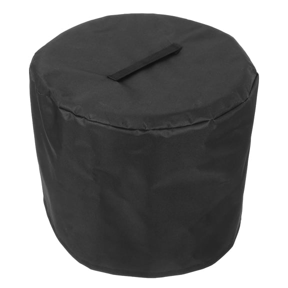 HOMEMAXS Round Fire Pit Cover Oxford Cloth Patio Fire Bowl Cover Small Table Fireproof Pit Table Cover For Outdoor Fire Pits