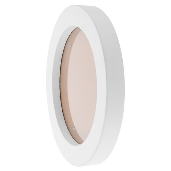 HOMEMAXS Round Photo Frame Picture Display Frame Wall Hanging Wooden Picture Frames Holder