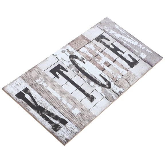 HOMEMAXS Rustic Style Wooden Hanging Sign for Wedding Decor Multi Color Kitchen Wall Art 7.5 Inches