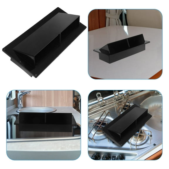 HOMEMAXS Rv Range Hood Vent Efficient Airflow For Clean Air Camper Vent Cover Rv Exhaust Vent Cover For Rv And Camper Modifications