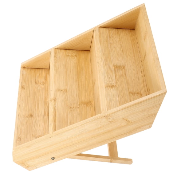 HOMEMAXS 1Pcs Synthetic Material MultiFunction Spice Organizer Tiered Spice Rack for Cooking Enthusiasts 11.8x10.2x9.8in