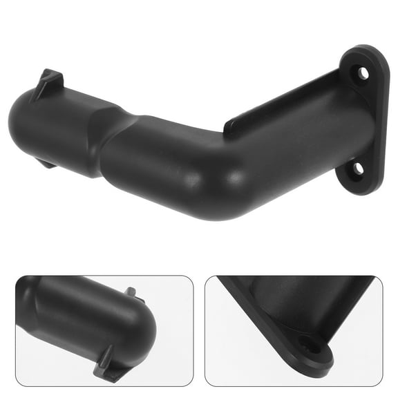 HOMEMAXS Shark Vacuum Holder Wall Mount Suction 10.50X9.00X3.50CM Black