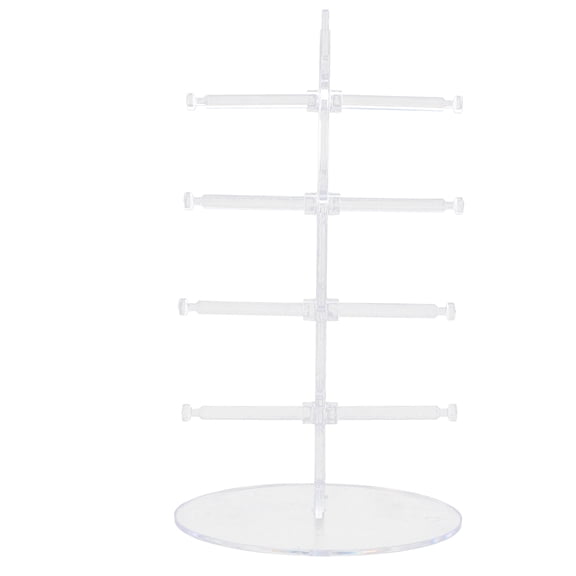 HOMEMAXS Shelves Glasses Display Stand Detachable Rack Holder for Home