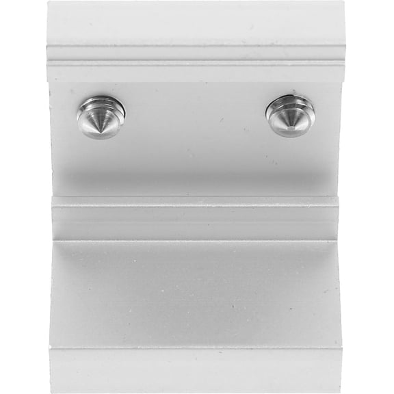 HOMEMAXS Side Hang Buckle Slide Track Corner Bracket Stainless Steel Sliding Door Accessory