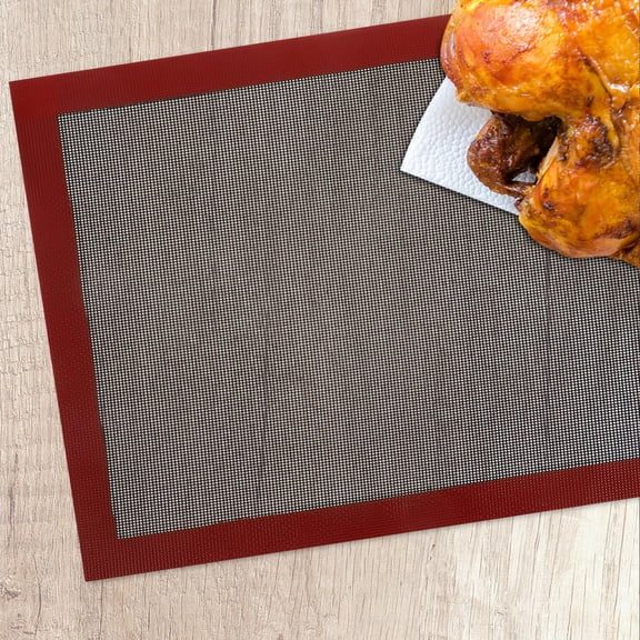 WEUVEB Oven Liner Silicone Baking Mat 1Pcs 15.7x11.8in