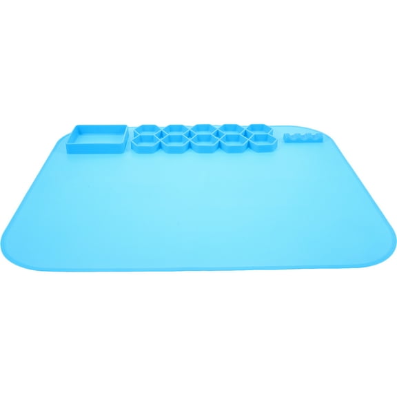 Greenadscape Sky-Blue Silicone Drawing Mat for DIY Projects 1Set