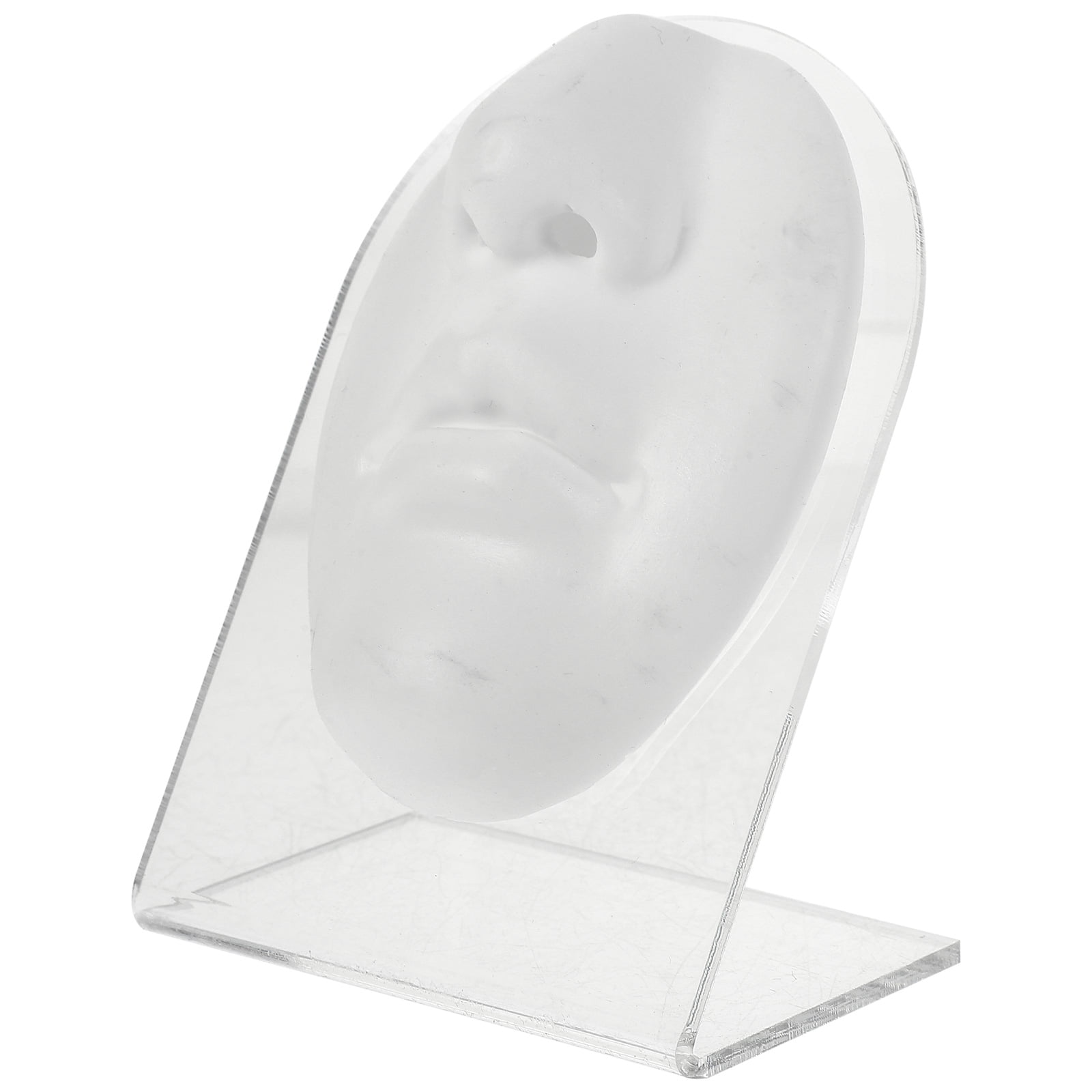 HOMEMAXS Silicone Face Model for Piercing Practice Flexible Fake Face ...