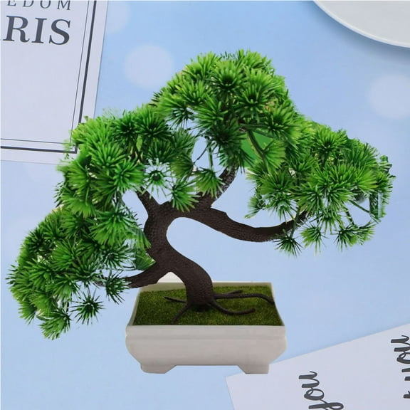 HOMEMAXS Simulated Welcoming Pine Potted Plant Guest-greeting Tree