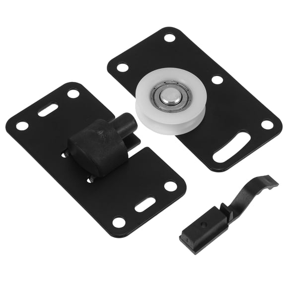 HOMEMAXS Sliding Door Handle Flip Latch Cabinet Track Pulley