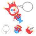 thumbnail image 1 of HOMEMAXS Small Clown Pendant Keyring Backpack Key Chain Purse Decorative Clown Keychain, 1 of 8