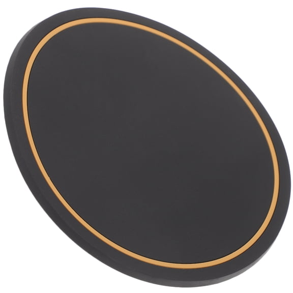 HOMEMAXS Small Lock Frame Bottle Opener Coaster 9.50X9.50X0.30CM Black