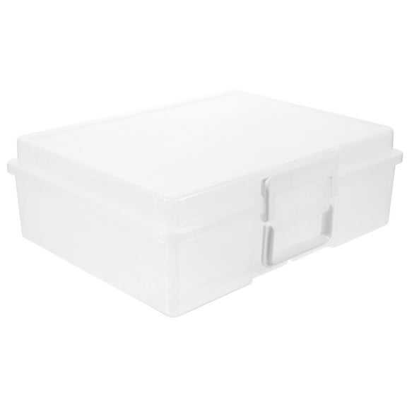 HOMEMAXS Small Objects Organizer 4x6 Inch Photo and Storage Box