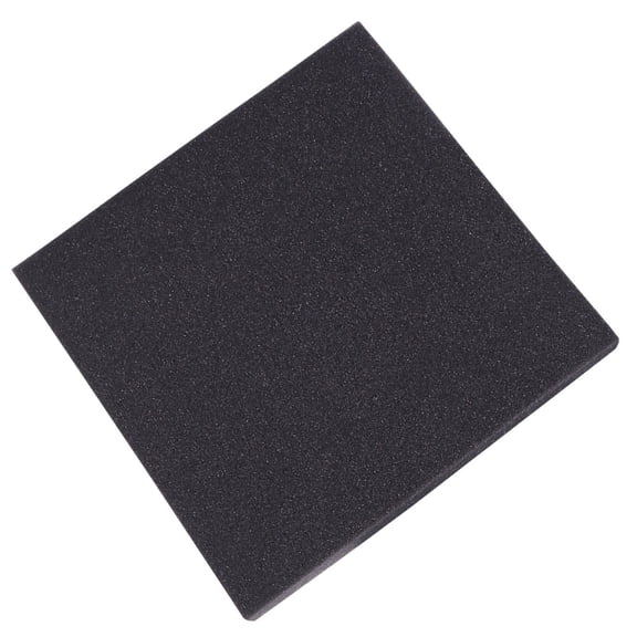 Minkissy Studio Acoustic Panel Cotton Black for Ceiling 1Pack 19.7X19.7in