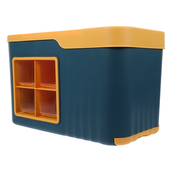 Spice Jar Rack Salt Sugar Holder Multifunctional Organiser Blue