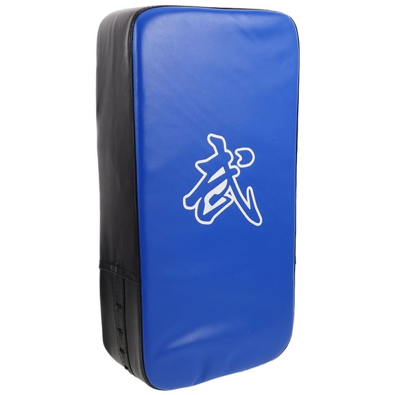 Sports Thai Kickboxing Curved Training Pad for Kickboxing MMA Taekwondo Karate Ideal for Punches Knees and Kicks in Martial Arts Training Blue