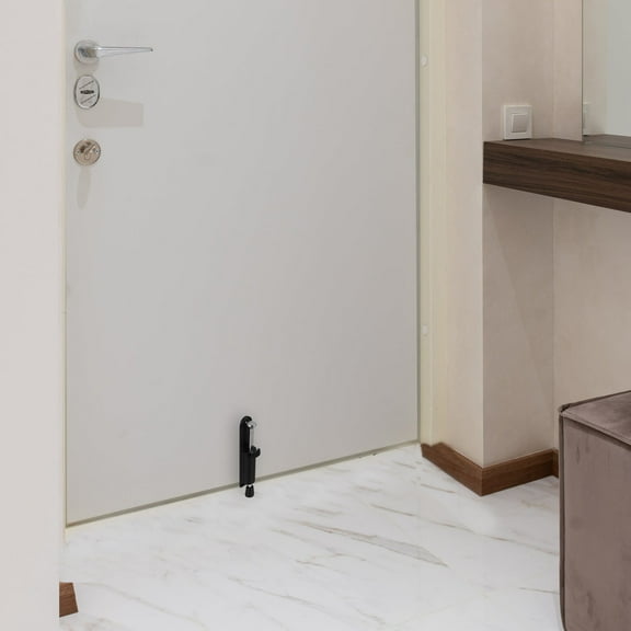 Spring Loaded Telescopic Door Stopper for Boats Heavy Duty Door Holder Adjustable Stop with Kick down Step Marine Stop for Home Office Yacht