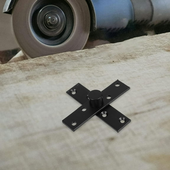 Stainless Steel 360 Degree Rotating Door Pivot Hinge Ideal For Wooden Doors Secret Door And Bookcases Heavy Duty Concealed Hinge