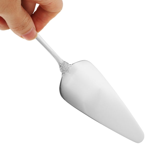 Stainless Steel Cake Server Spatula with Handle for Kitchen Use and Easy Cleaning 9.5 Inches
