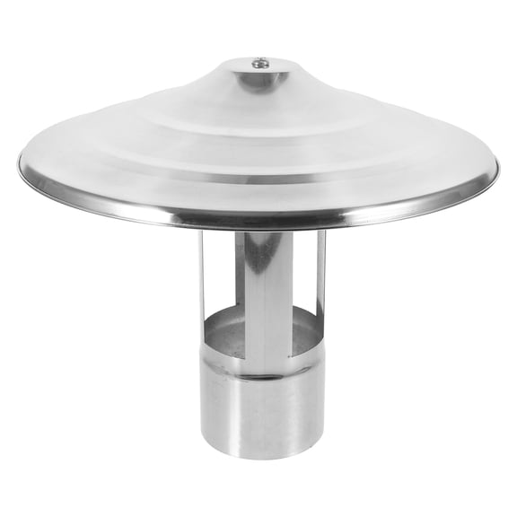 Stainless Steel Chimney Cap Roof Vent Cap Chimney Cowl Rain Cover Protector Chimney Cover