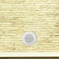 thumbnail image 1 of HOMEMAXS Stainless Steel Extractor Hood Wall Ventilation Outlet Round Vent Cover External Air Vent Grille for Efficient Air Circulation, 1 of 1