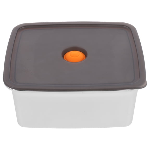 VERDANVERSE Rectangular Stainless Steel Sealed Storage Container 1Pcs for Home Kitchen and Restaurant Use Silver Color