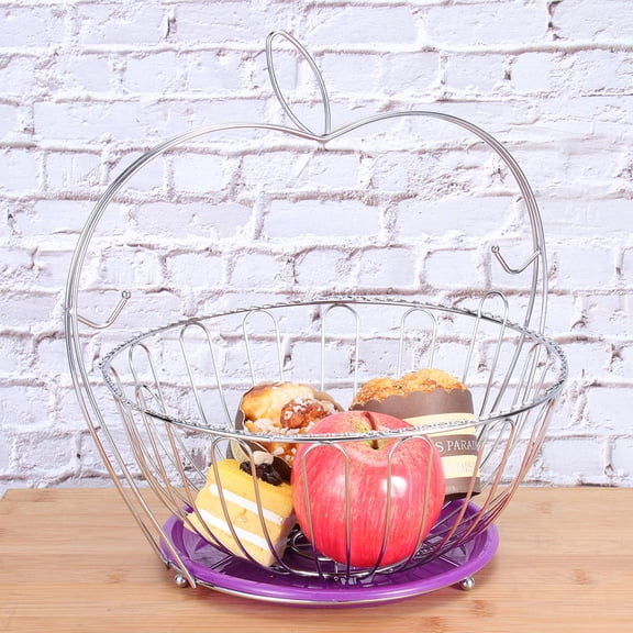 Stainless Steel Fruit Basket for Kitchen with Breathable Design and Construction 7 inch