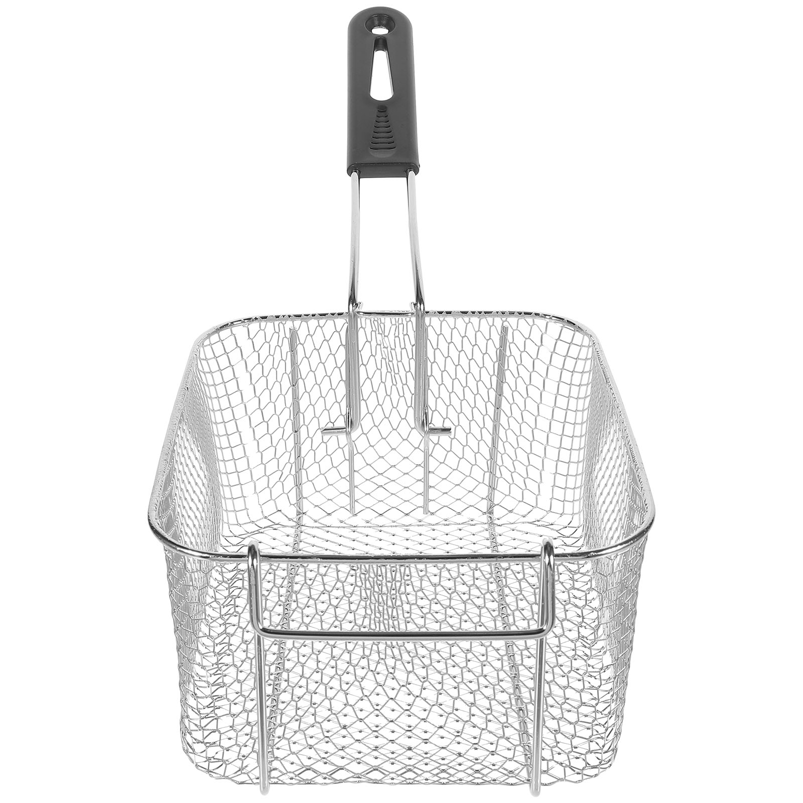 HOMEMAXS Stainless Steel Frying Basket for Home Use with Fine Mesh and ...