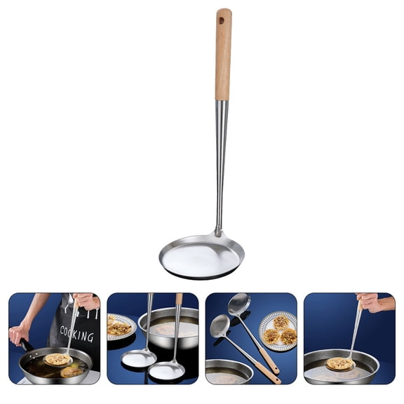 Greenadscape Kitchen Frying Spoon Set for Home Cooking and Household Use, and Easy to Clean