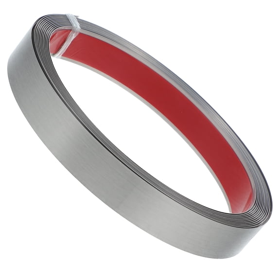 HOMEMAXS Stainless Steel Trim Strips Wainscoting Cover Wallpaper Silver