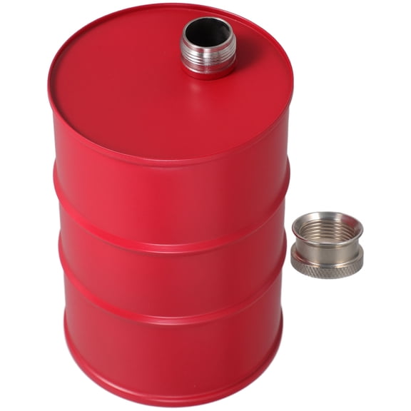 VERDANVERSE flasks for liquor Hip Flask Stainless Steel Red Adults Camping 1Set