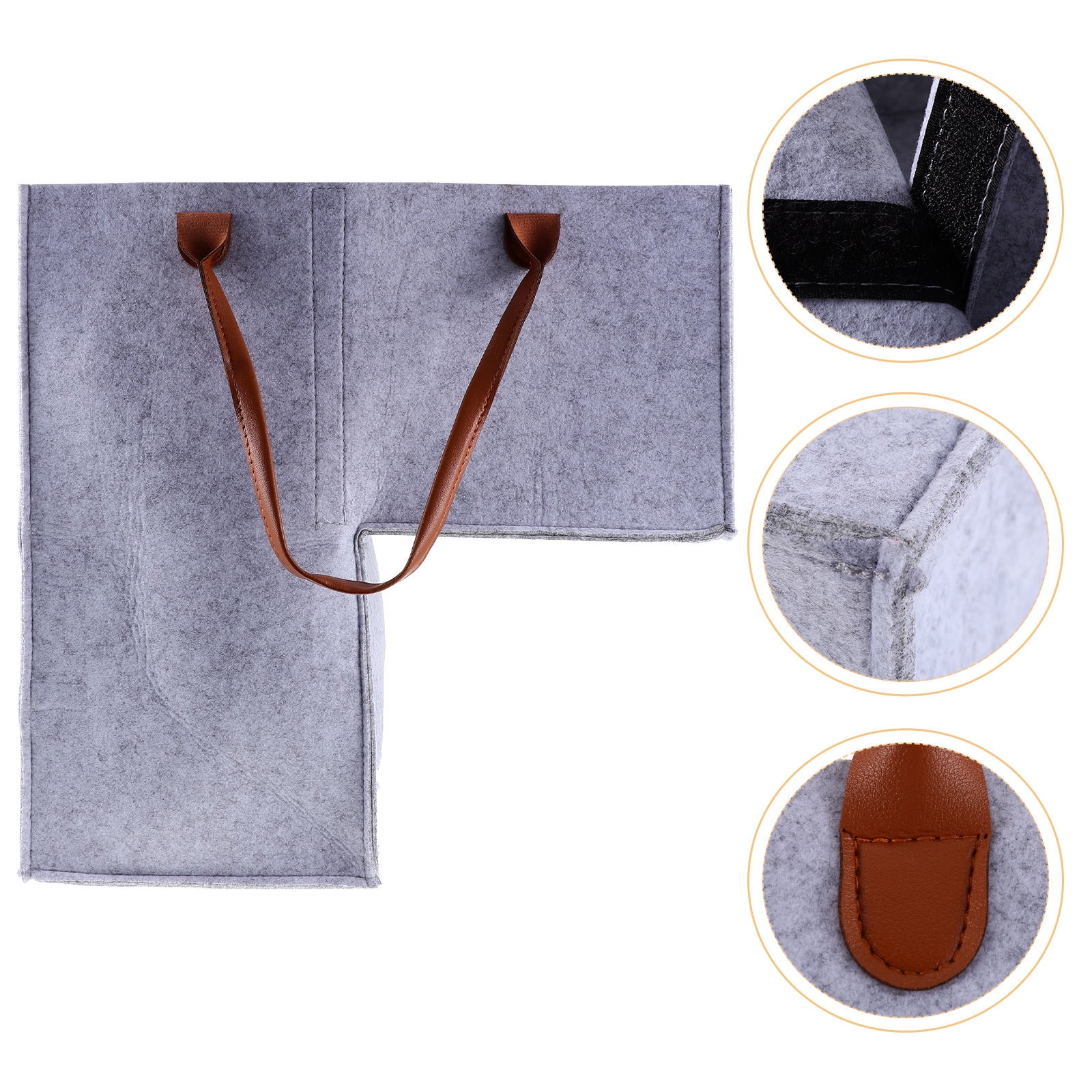 Supporto Per File Di Documenti In Tela A Doppio Strato Borsa Per Ufficio Scuola Tote Bag Organizer B