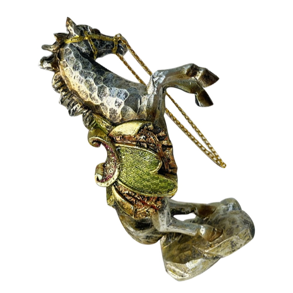 Resin Horse On Stand