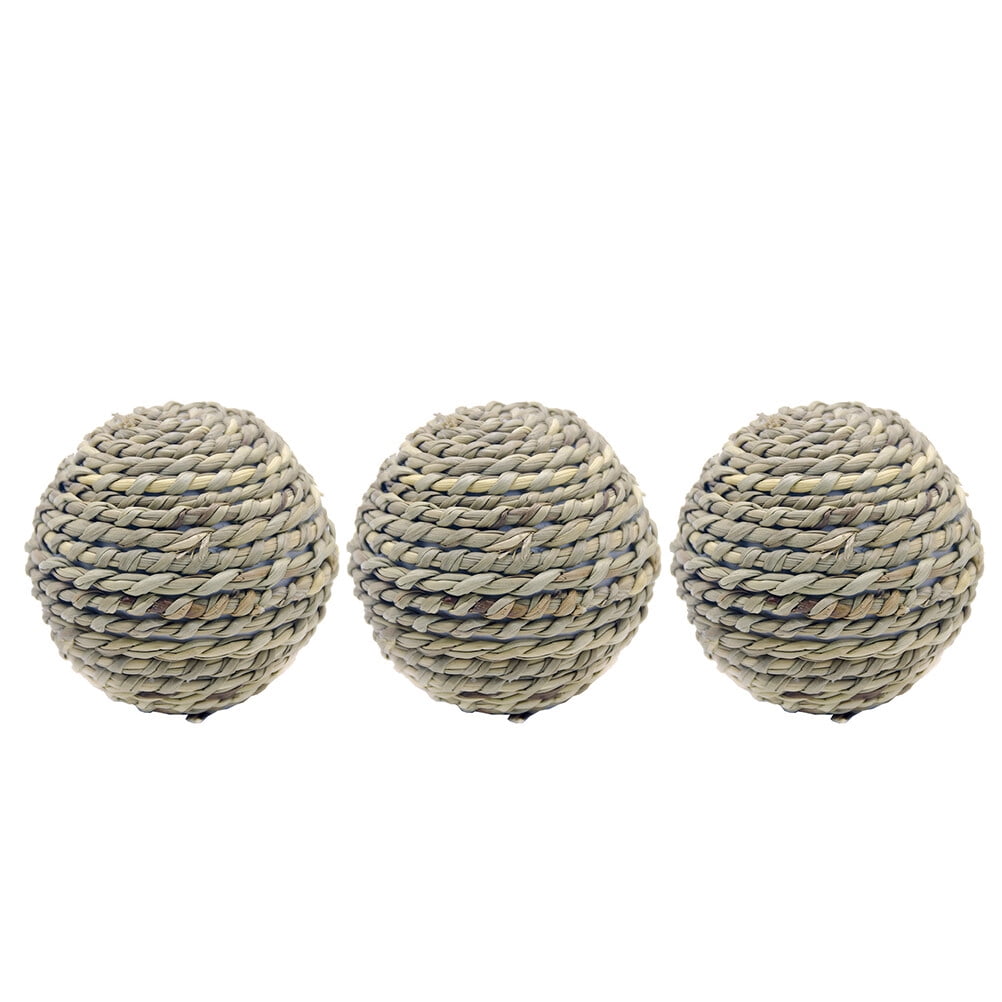 Straw Balls Balls for Rabbits Round Pet Toy Non-toxic Pet Toy - Walmart.com