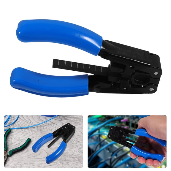 Minkissy Multi Color Fiber pper Pliers for Accurate Home Fiber Optic Cable pping