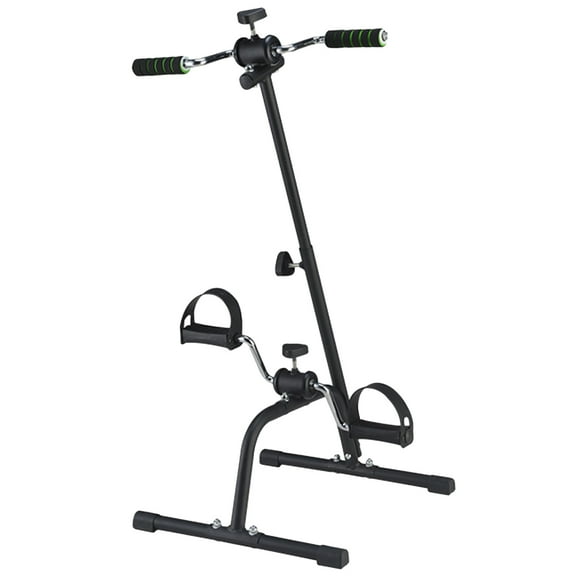 Black Mini Cycling Bike with Adjustable Resistance for Home Fitness and Sport Training