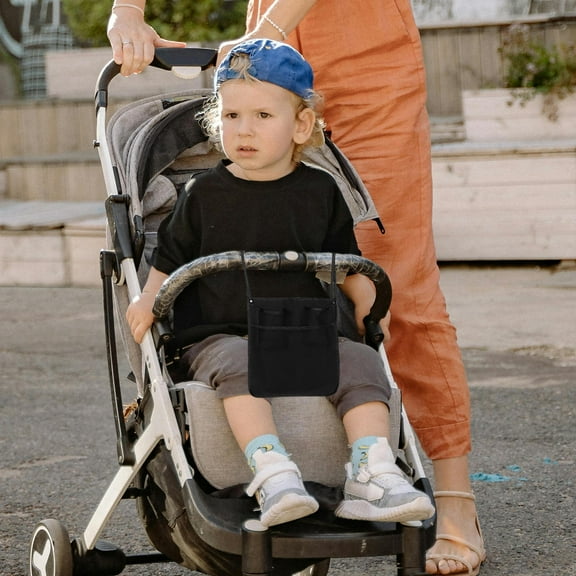 Stroller Storage Bag Pockets for Diapers Bottles Toys Snacks and Other Portable Hanging Organizer for Everyday Use