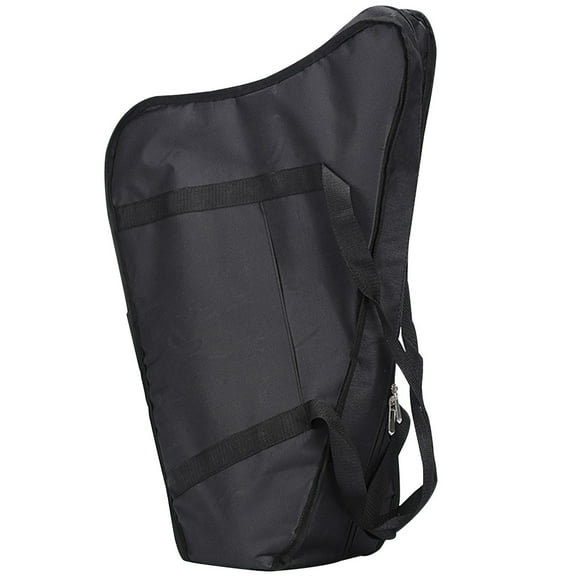 HOMEMAXS Student Lyre Harp Protective Bag Lyre Carrying Pouch 65x43cm Black