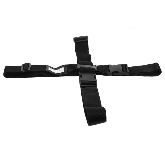HOMEMAXS  Suitcase Binding Strap Luggage Closure Band For Fixing Travel Black