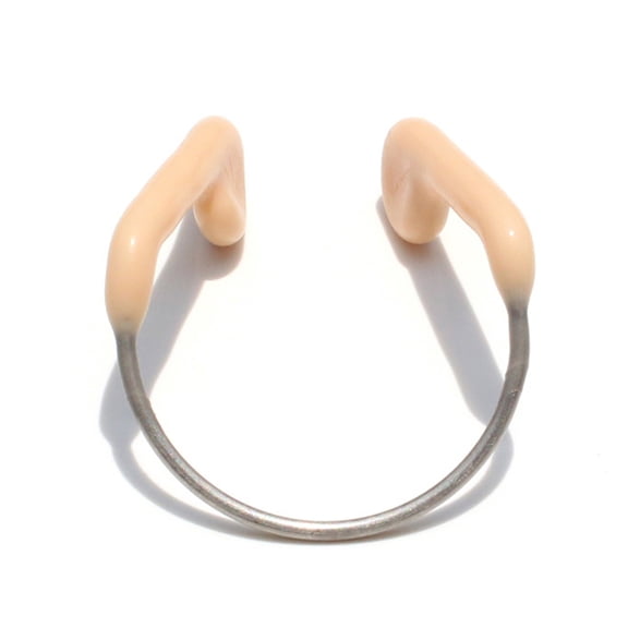 BEADCEST 6-Pack Swim Nose Clips with Steel Frame and Soft Silicone for Comfortable Swimming