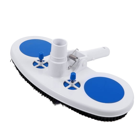 Swimming Pool Suction Head Hose Skimmer Net Handheld Vacuums Desktop Cleaner Cleaning Brush Blue