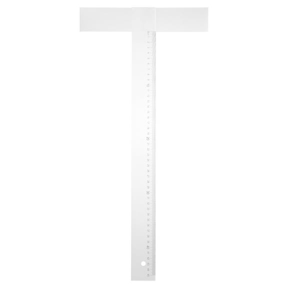 HOMEMAXS T Ruler Crafting Square T Square Ruler Portable T Square Ruler for Measuring Carpentry