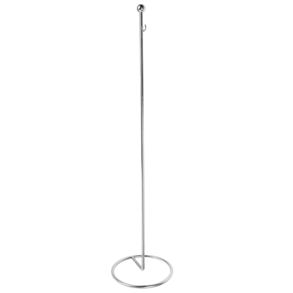 HOMEMAXS Table Desktop Flag Pole Metal Desk Flagpole Table Flag Holder Desk Flag Base Mini Flagpole