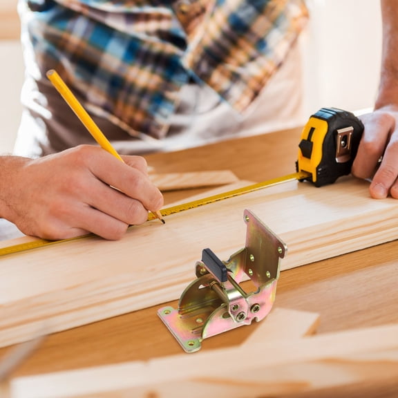 HOMEMAXS Table Legs Folding Hinge Metal Bracket Hinge Folding Support Hinge Furniture Part