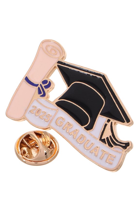 Telephone Parking Card Headbands Bachelor's Cap Brooch Student