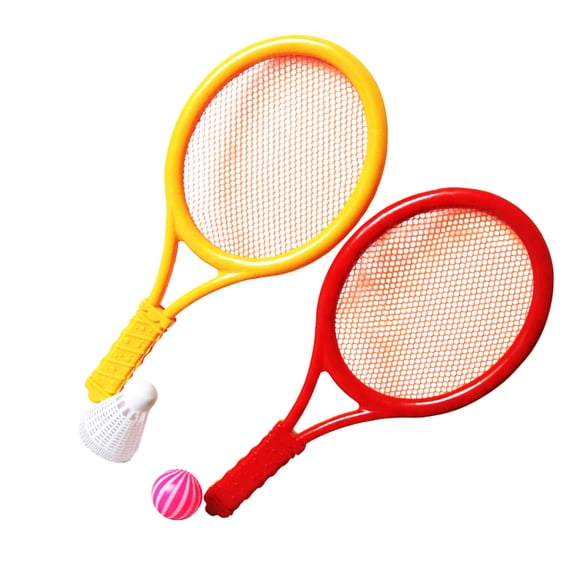 HOMEMAXS Tennis Racquet and Ball Set Badminton Tennis Set Child
