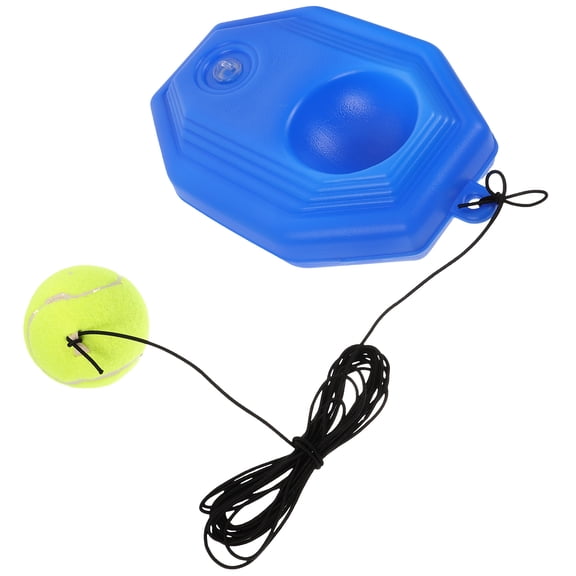 HOMEMAXS Tennis Trap Tennis Practice Tennis Trainer Individual 22.50X15.00X4.50CM Blue