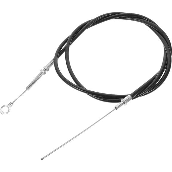 HOMEMAXS Throttle Cable for Car Use Made of Sturdy Black Plastic Ensures Durability and Safety 71 Inch
