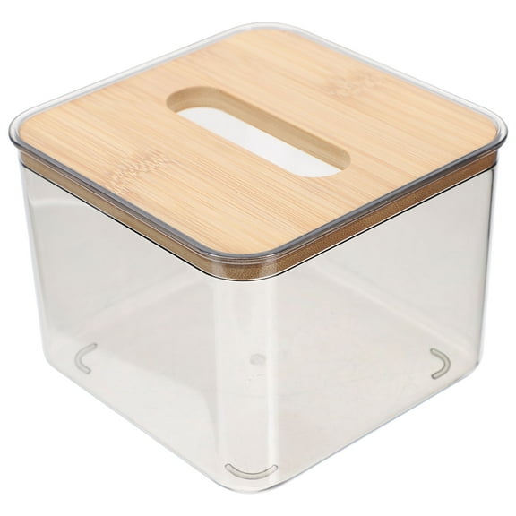 HOMEMAXS Tissues Cube Box Cover Tissue Box for Car Desktop Tissue Container Roll Paper Tissue Box