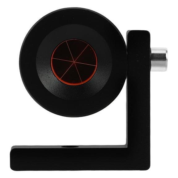 High Precision L Shaped Right Angle Prism for Total Station Surveys in Black Glass Material