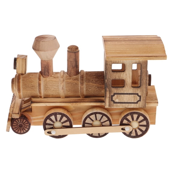 HOMEMAXS Toy Train Engine Decorative Model Kids Vintage Ornaments Toys for Child